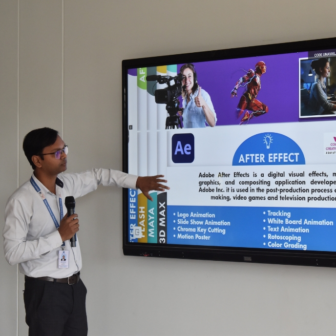 Graphic design visual effect example